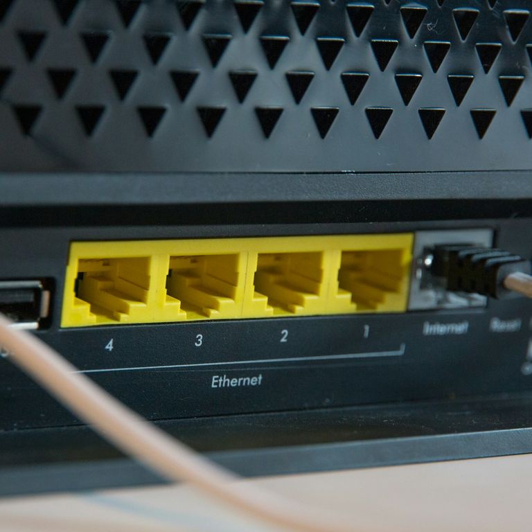 Ein Bild von einem Router